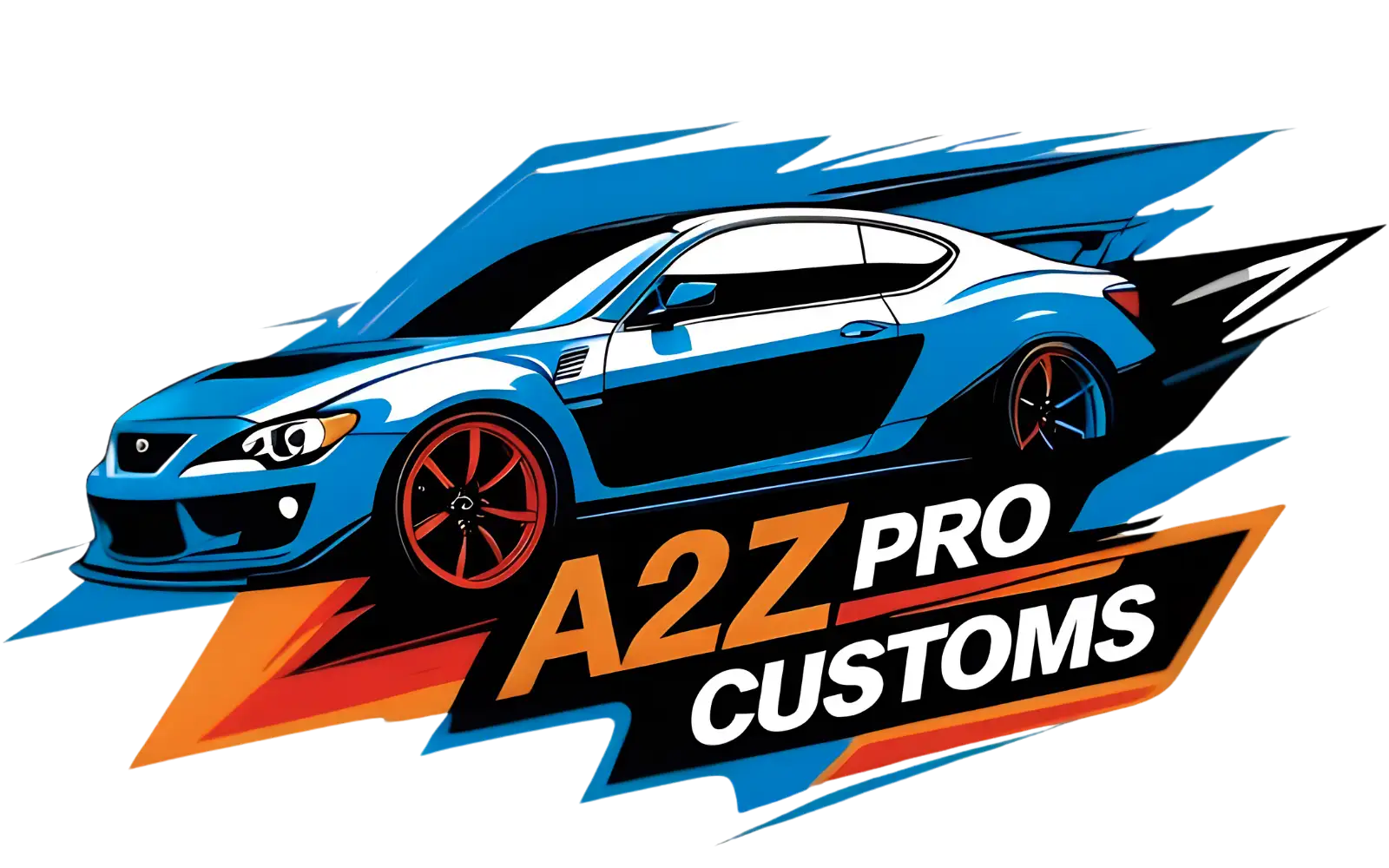 A2Z Pro Customs Logo