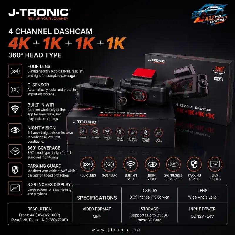 J-Tronic 4-Channel 360°